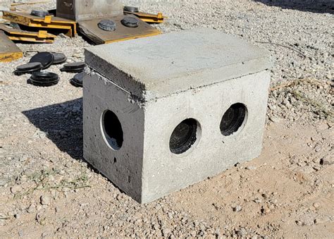 septic distribution box concrete vs plastic|6 outlet distribution box septic.